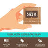 Boveda 72% Two-Way Humidity Control Packs For Storing Up to 5 Items - Size 8 - 10 Pack - For Small Wood & Leather Travel Cases - Moisture Absorbers - Humidifier Packs in Resealable Bag