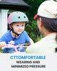 OutdoorMaster Youth & Kids Bike Helmet - Adjustable Multi-Sports Skateboard Helmet with Removable Liners for Balance Bike, Toddler Scooter, One Wheel Hoverboard