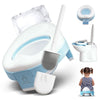 Ox and the Hare Toddler Potty & Toilet Brush & 10 Toilet Bags - Multifunctional Baby Potty - Perfect as Toddler Toilet Seat or Potty Training Toilet