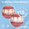 MySmile Teeth Whitening Kit for Sensitive Teeth with LED Light, 10 Min Non-Sensitive Fast Teeth Whitener, 3 Carbamide Peroxide Teeth Whitening Gel, Enamel Safe