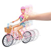 Barbie FTV96 - Doll with Bicycle and Accessories, Dolls and Doll Accessories from 3 Years