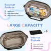 mommore Diaper Bag Tote Mommy Bag for Hospital Large Capacity Maternity Bag Water-Resistant Diaper Bag With Changing Pad