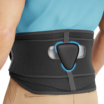 MODVEL Back Brace for Men And Women Lower Back Pain, Back Support Belt, Lumbar Braces for Pain Relief, Herniated Disc, Sciatica, Scoliosis And More, FSA or HSA eligible.