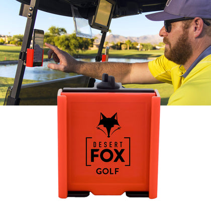 DESERT FOX GOLF - Phone Caddy (Red)