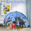Ai-Uchoice Dinosaur Kids Play Tent, Boys Tent for Kids Indoor and Outdoor Fun Playhouse Tents with Realistic Dinosaur Theme for Children Age 3 4 5 6 7