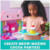 Gabbys Dollhouse, Sprinkle Party Sweet Treat Set, Pretend Play Kitchen Hot Cocoa Party Set with Fruit & Sprinkles, Kids Toys for Girls and Boys 3+