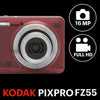 KODAK PIXPRO FZ55-RD 16MP Digital Camera 5X Optical Zoom 28mm Wide Angle 1080P Full HD Video 2.7