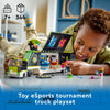LEGO City Gaming Tournament Truck 60388, Gamer Gifts for Girls, Boys, and Kids, Esports Vehicle Toy Set for Video Game Fans, Featuring 3 Minifigures, Toy Computers and Stadium Screens, Ages 7+
