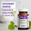 New Chapter Lemon Balm Force with Supercritical Lemon Balm for Mood Support + Immune Support + Non-GMO Ingredients - 30 ct Vegetarian Capsules