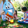 Kids Camping Set with Tent for 2 Toddlers 3-5 with Pop up Play Indoor Outdoor Pretend Camping Toys