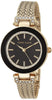 Anne Klein Women's Premium Crystal-Accented Watch with Gold-Tone Mesh Bracelet