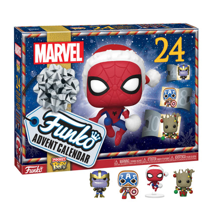 Funko Pop! Advent Calendar: Marvel - Holiday, Multicolor, One Size