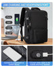 VGCUB Carry on Backpack,Large Travel Backpack for Women Men Airline Approved Gym Backpack Business Laptop Daypack,Black