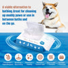 PUMBLER Pet Wipes for Dogs 100Pcs/1Pack - Unscented Dog Wipes with Vitamin E, Chamomile - Gentle Cat Wipes Ideal for Muddy Paws, Face, Dog Eye Wipes, Dog Ear Wipes - Resealable Lid Butt Wipes