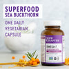 New Chapter Supercritical Omega 7 with Sea Buckthorn + Plant Sourced Fatty Acids + Omega 7 + Non-GMO Ingredients - 60 Vegetarian Capsule