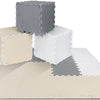 Foam Play Mat for Babies - Interlocking Puzzle Floor Tiles & Baby Play Mat (Cream-Gray-Beige)