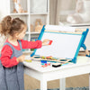 Melissa & Doug Deluxe Double-Sided Tabletop Easel (Arts & Crafts, 42 Pieces, 17.5 H x 20.75 W x 2.75 L, Great Gift for Girls and Boys - Best for 3, 4, 5 Year Olds and Up),Gold