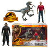 Jurassic World Dominion - Owen & Velociraptor Blue Extreme Danger Pursuit Pack of 3 Articulated Figures