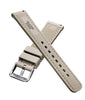 STUNNING SELECTION ALPINE Premium quality waterproof silicone watch band strap with quick release - Soft rubber watch band, Assorted Colors - 20mm, 22mm, 24mm (20MM, BEIGE)