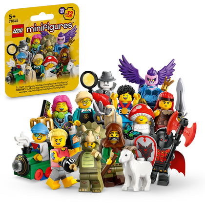 Lego Minifigures Series 25, Collectible Figure Building Toy, Adventure Set, Minifigures Pack, Gift for Boys and Girls from 5 Years Old 71045