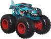Hot Wheels Monster Trucks, 1:64 Scale Monster Trucks Toy Trucks, Set of 4, Giant Wheels, Favorite Characters and Cool Designs