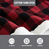 Eddie Bauer - Throw Blanket, Reversible Sherpa Fleece Bedding, Buffalo Plaid Home Decor for All Seasons (Red Check, Throw)