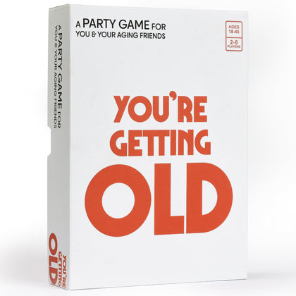 Vango Youre Getting Old - A Party Card Game for Aging Millennials - 2 to 6 Players, Ages 14+