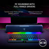Razer Leviathan V2 X: PC soundbar-with full-range-drivers - Compact Design - Chroma RGB - USB Type C Power-and Audio Delivery - Bluetooth 5.0-for PC-laptop, Smartphones, Tablets-&-Nintendo Switch