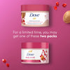 Dove Scrub Pomegranate & Shea Butter For Silky, Soft Skin Body Scrub Exfoliates and Provides Lasting Nourishment 10.5 oz