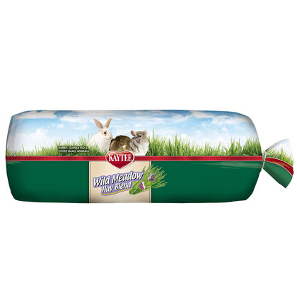 Kaytee All Natural Timothy Hay Wild Meadow Hay Blend for Guinea Pigs, Rabbits & Other Small Animals, 24 Ounce