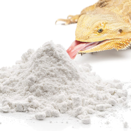 CoCoo Reptile Calcium Powder, Ideal for Leopard Geckos, Chameleons, Iguanas, Turtles, and More, Avoid Vitamin D3 Overdose in Bearded Dragons, Lizards Love It, Energy-Rich Additional Feed, 2 oz.