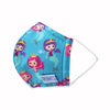 Dr. Talbot's Kids Washable Cloth Cup Face Mask for Personal Health by Nuby, 1 Pack, Mermaid Princess, 2-5 Years Old