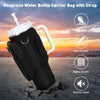 Water Bottle Holder with Strap Compatible with Stanley 40 Oz Tumbler, Water Bottle Pouch for Stanley Cup Accessories, Neoprene Sleeve Sports Water Bottle Accessories for Hiking Travelling Camping