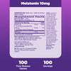 Natrol Advanced Sleep Melatonin 10mg, Dietary Supplement for Restful Sleep, 100 Time-Release Tablets, 100 Day Supply