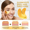 Under Eye Patches for Puffy Eyes and Dark Circle (36 Pairs) with Pure Collagen and 24K Gold - Gold Eye Gel Pads for Reducing Eye Bags, Wrinkles and Fine Lines - Under Eye Mask for Puffiness and Bags