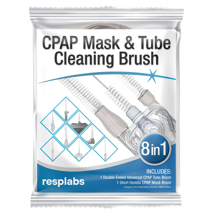 resplabs CPAP Hose Brush | 8 in 1 CPAP Cleaner for CPAP Tube, Mask, Accessories, and Supplies