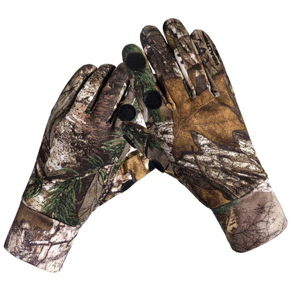 EAmber Camouflage Hunting Gloves Full Finger/Fingerless Gloves Pro Anti-Slip Camo Glove Archery Accessories Hunting Outdoors