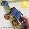 STEM 4 Set Solar Motor Kit,Electric Science Experiment Projects,Educational Building Electronic Car Kit for Kids,DIY STEM Toys for Boys and Girls