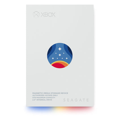 Seagate Starfield Special Edition Game Drive 5TB External Hard Drive HDD - USB 3.2 Gen 1, Custom RGB LED, 3 Year Rescue Services by Seagate (STMJ5000400)