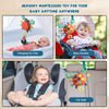 ZAMERR Baby Montessori Toys for 1 Year Old Boy, Travel Toddler Sensory Learning Stroller Car Seat Toys 6 9 12 18 Months,Fine Motor Skills Pull String Toy for One Year Old Girl Infant Birthday