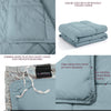 Southshore Fine Living, Inc. Vilano Springs Premium Quality Over-Sized All-Season Down-Alternative Comforter, Sky Blue, Full/Queen