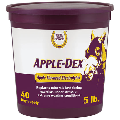 Farnam Horse Health Apple-Dex Apple Flavored Electrolytes for Horses 5 pound