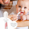 Cherish Baby Care Award-Winning Baby Toothbrush Set (3-24 Months) - Baby Finger Toothbrush, Training Toothbrush & Toddler Toothbrush - BPA-Free Infant Toothbrush Set, Baby First Toothbrush Set (Pink)
