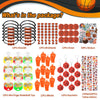 Aoocoeo Basketball Party Favors for Kids, 134Pcs Basketball Gifts Party Supplies Mini Basketball Shooting Game Toys Keychains for kids Boy Birthday Party Supplies Classroom Rewards