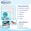 Graco Under High Chair Mat - Clear, Waterproof & Washable Plastic Food/Spill Catcher - 50