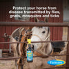 Farnam Endure Sweat-Resistant Horse Fly Spray, Kills, Repels, Protects, 32 Ounces, Quart Spray