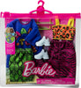 Barbie Clothes, Fashion and Accessory 2-Pack Dolls, 2 Vibrant Outfits with Styling Pieces for Complete Looks