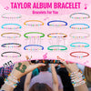 Usoway Eras Tour Bracelets,Taylor Sweftie Bracelet,Kids TaylorBracelets,Swifty Friendship Bracelets,Teen Girls SwiftBracelet,Taylor Album Bracelets Set For Taylor (16PCS)