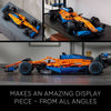 LEGO 42141 Technic McLaren Formula 1 2022 Replica Race Car Model Building Kit, F1 Motor Sport Set Birthday Gift Idea for Adults, Men, Women, Him, Her, Husband, Collectible Home Decor