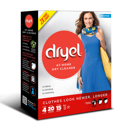 dryel at-Home Dry Cleaner Starter Kit - 4 Loads